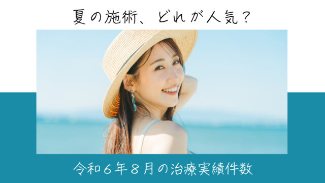 令和６年８月の治療実績件数